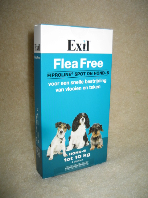 bewonderen tempel Gastheer van EXIL FLEA FREE hond tot 4kg